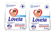 Lovela BABY Prací prášok Farba 2,7 kg x2