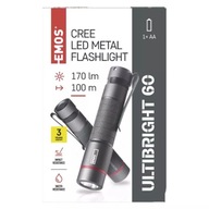 CREE LED Ultibright 60 kovová baterka 170lm 1xAA