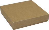 dekoratívna darčeková krabička 18 x 18 x 4 cm, eko
