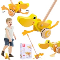 Push Ducky Classic World Walking Animals