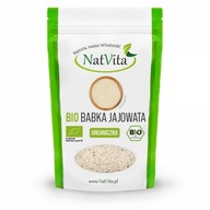 Bio plantain, mleté ​​šupky, prírodná vláknina, bio 180g NatVita