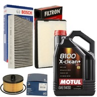 Olejové filtre Motul 5w30 NISSAN Qashqai II 1.3 DIG-T