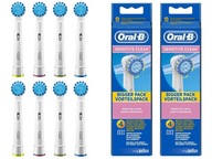 8x BRAUN ORAL-B SENSITIVE CLEAN EBS17 TIP