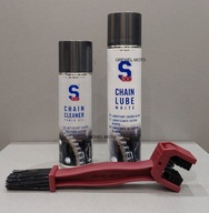 S100 White Chain Cleaner Spray brush