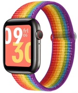 ŠPORTOVÝ REMÍNOK PRE HODINKY APPLE 38 40 41 MM NYLON SPORT LGBT PRIDE