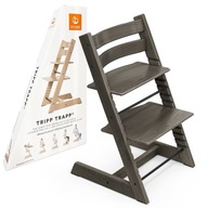 Drevená stolička STOKKE Tripp Trapp – Hazy Grey