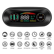 Auto OBD2 HUD Head-Up Display GPS rýchlomer