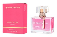 Originálna dámska parfumovaná voda Tom Tailor Happy To Be 50 ml