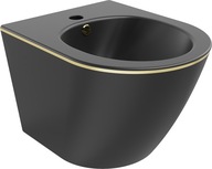 MEXEN LENA BIDET ZÁvesný 48 CM BLACK GOLD LINE