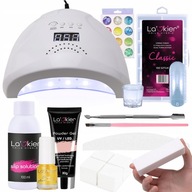 La'Kier nail kit lampa akrylové gélové formy