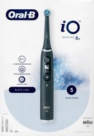 Darčeková magnetická zubná kefka Oral-B iO6 Black Onyx