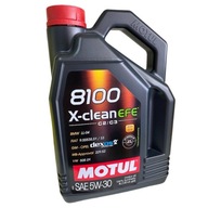 MOTUL 5W30 4L. 8100 X-CLEAN EFE MOTOROVÝ SYN. ​​OLEJ