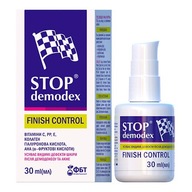 FACIAL GEL Finish Control STOP DEMODEX Demodekóza Demodex Akné 30ml