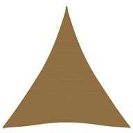 Plachta Shade, 160 gsm, taupe, 5x6x6 m,