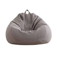 Pouf Sedací vak 90x110x50 Tmavosivá 250L