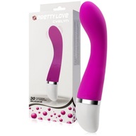 SILIKÓNOVÝ G-SPOT 30 SEX VIBRATOR S FUNKCIOU VIBRÁCIE