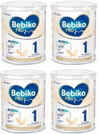 BEBIKO PRO+ 1 štartovacie mlieko 0-6m 4x700g 4bal.