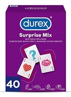 DUREX SURPRISE MIX KONDÓMY 40 KS