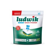 Ludwik MAXX POWER MINT tablety do umývačky riadu 41 ks