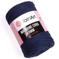 Šnúra CORE Macrame CORD 3 mm NAVY 784