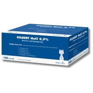 GILBERT FYZIODOSOVÁ FYZIKÁLNA SOĽ. NaCl 0,9 % AMP 100 x 5 ml