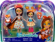 BÁBIKA ENCHANTIMALS SISTERS BÁBIKA FELICITY A FEANA FOX FOX LISKI