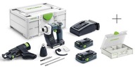 Stavebný skrutkovač Festool DWC 18-4500 I-PLUS +++