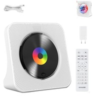 Prenosný CD prehrávač Bluetooth reproduktor Rádio