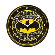 Nástenné hodiny Batman Logo do chlapčenskej izby