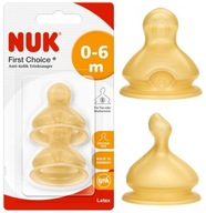 Latexový cumlík NUK First Choice+ na 1S FĽAŠU