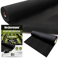 Agrotextília Heckermann 1,6x10m 50g/m2 Čierna