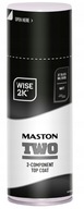 MASTON 2K super tvrdý lak - matná čierna 9005
