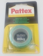 PATTEX obojstranná montážna páska 80 kg 1,5mx19mm