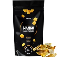 Lyofilizované mango 100g HiFOOD PREMIUM PLÁTY