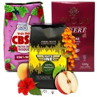 Yerba Mate CBSe Frutos lesné ovocie 3x 500g