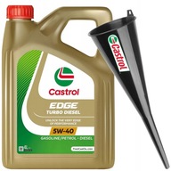 Castrol Edge 5W-40 PC Turbo Diesel 4L olej + lievik