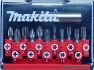 Sada bitov 12 ks. Torx, Ph, Pz, Makita