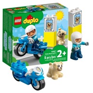 LEGO DUPLO 10967 - Policajná motorka