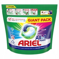 ARIEL pracie kapsule ARIEL COLOR 72 ks. farba 72 WASH veľké balenie