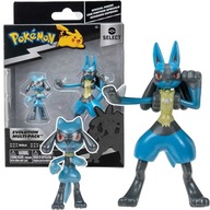 Zberateľská figúrka POKEMON Riolu a Lucario