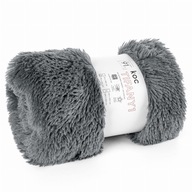 Deka Deka Woolly Man 150x200 TIFANY strieborná Eurozáclony Huňatá kožušina