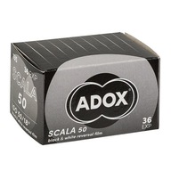 Čiernobiely diapozitívny film ADOX SCALA 50