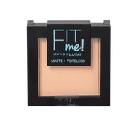 Maybelline Fit Me! Matný + bezpórový práškový odtieň 1