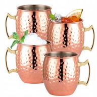 Medené hrnčeky Moscow Mule 4 ks