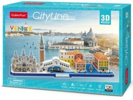 3D puzzle Cityline Venice 126 dielikov