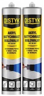 2x Akrylátový okamžite pretierateľný biely DISTYK od DEN BRAVEN 280 ml