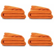 4x uterák 50x90 Euro Col. Amy 13 - 380 g/m2 Oranžová