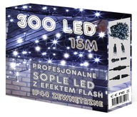 ICIPLES 300 LED PROFESIONÁLNE HRUBÉ LAMPY + BLESK