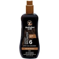 Austrálsky zlatý gélový opaľovací sprej s bronzerom SPF6 filtrom 237ml