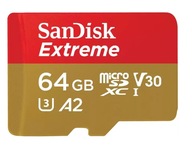 Pamäťová karta SANDISK Extreme microSDXC 64 GB